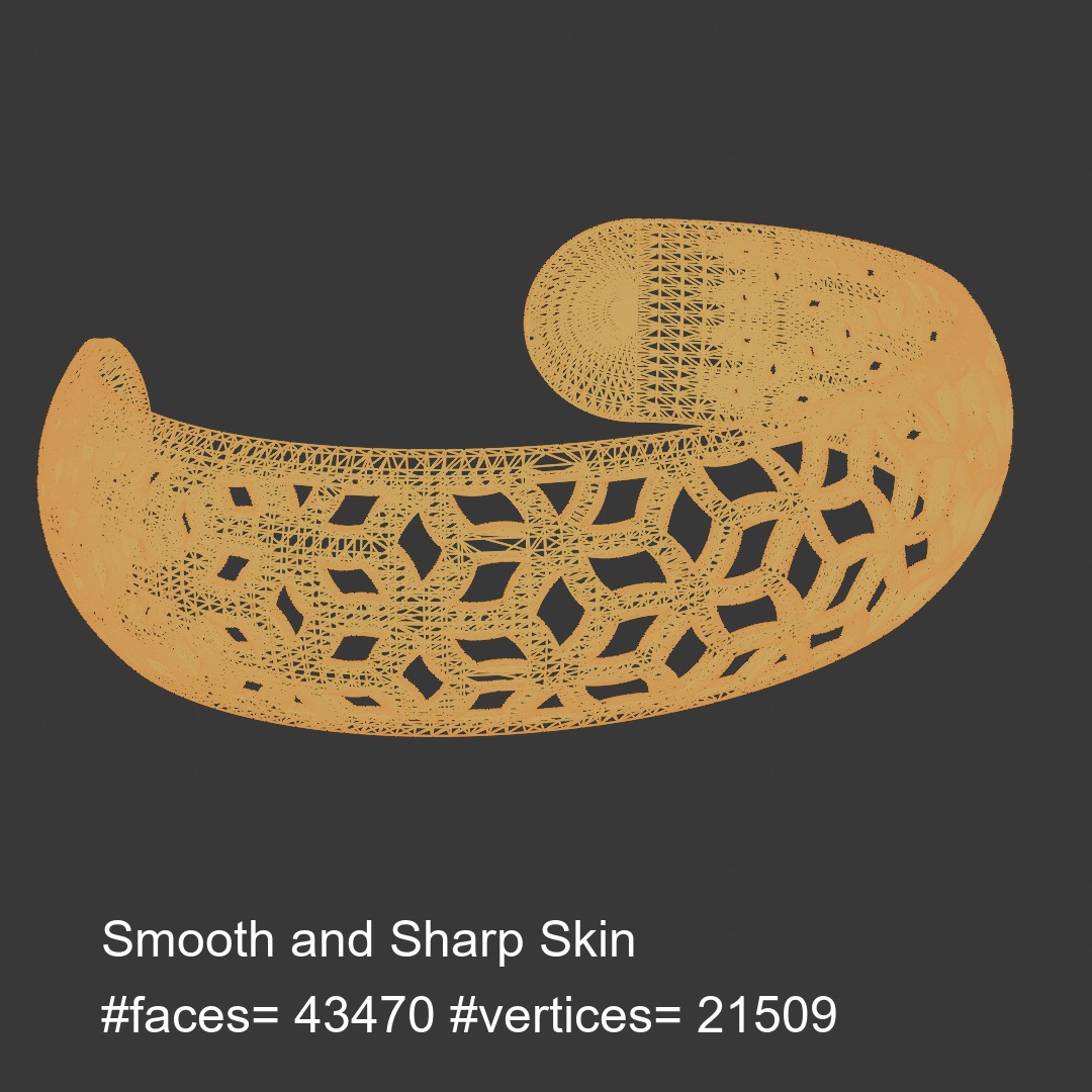 Bangle 012 3D print model_4