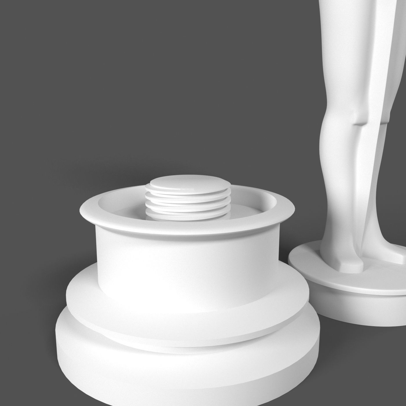 Oscar Shrek 3d print 3D print model_4