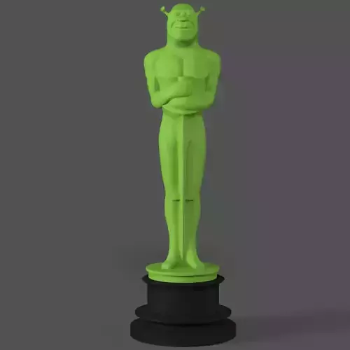 Oscar Shrek 3d print