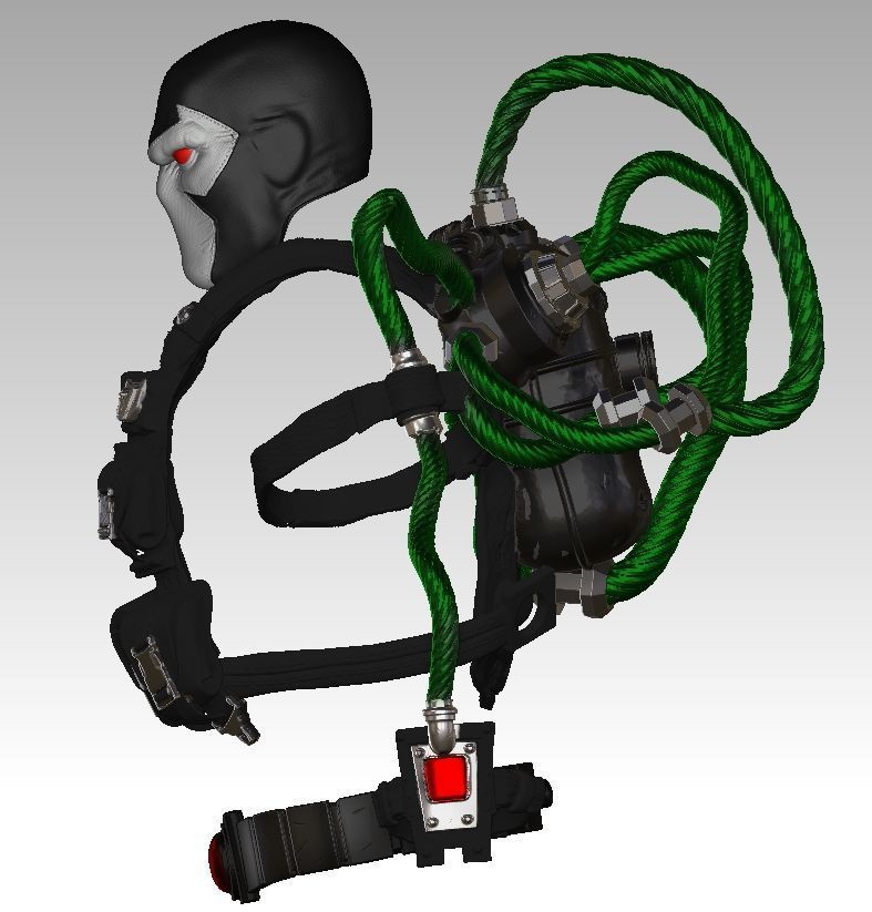 Bane Mezco 1-12 Kit - One12  3D print model_2