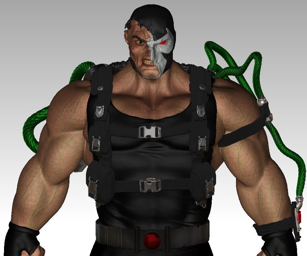 Bane Mezco 1-12 Kit - One12  3D print model_1