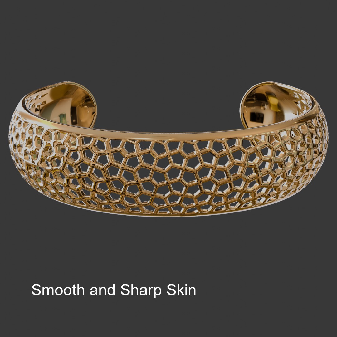 Bangle 011 3D print model_2