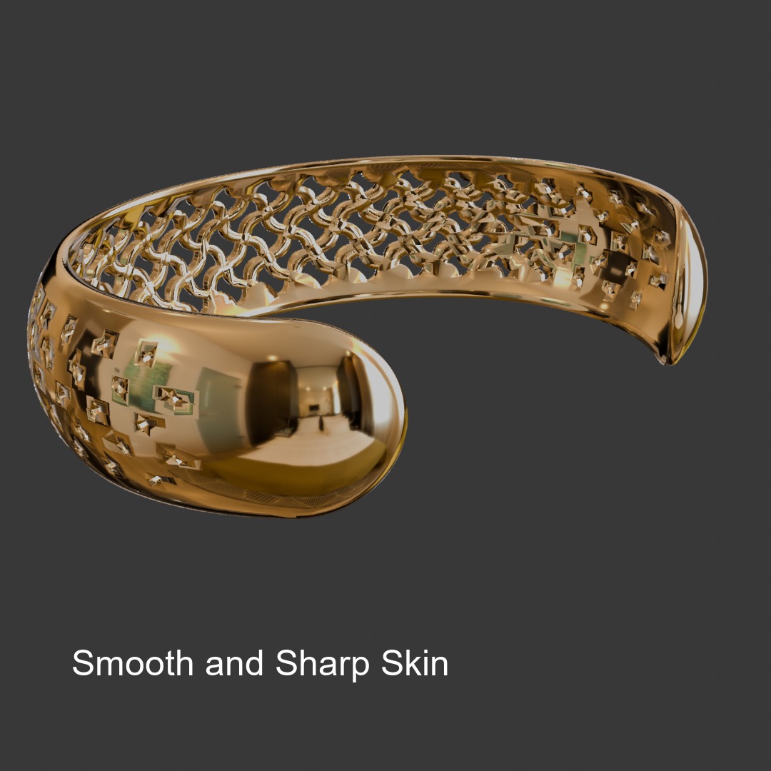 Bangle 010 3D print model_1