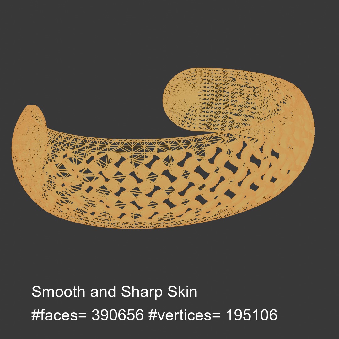 Bangle 010 3D print model_4