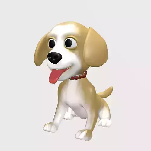 Dog 3D Print Models