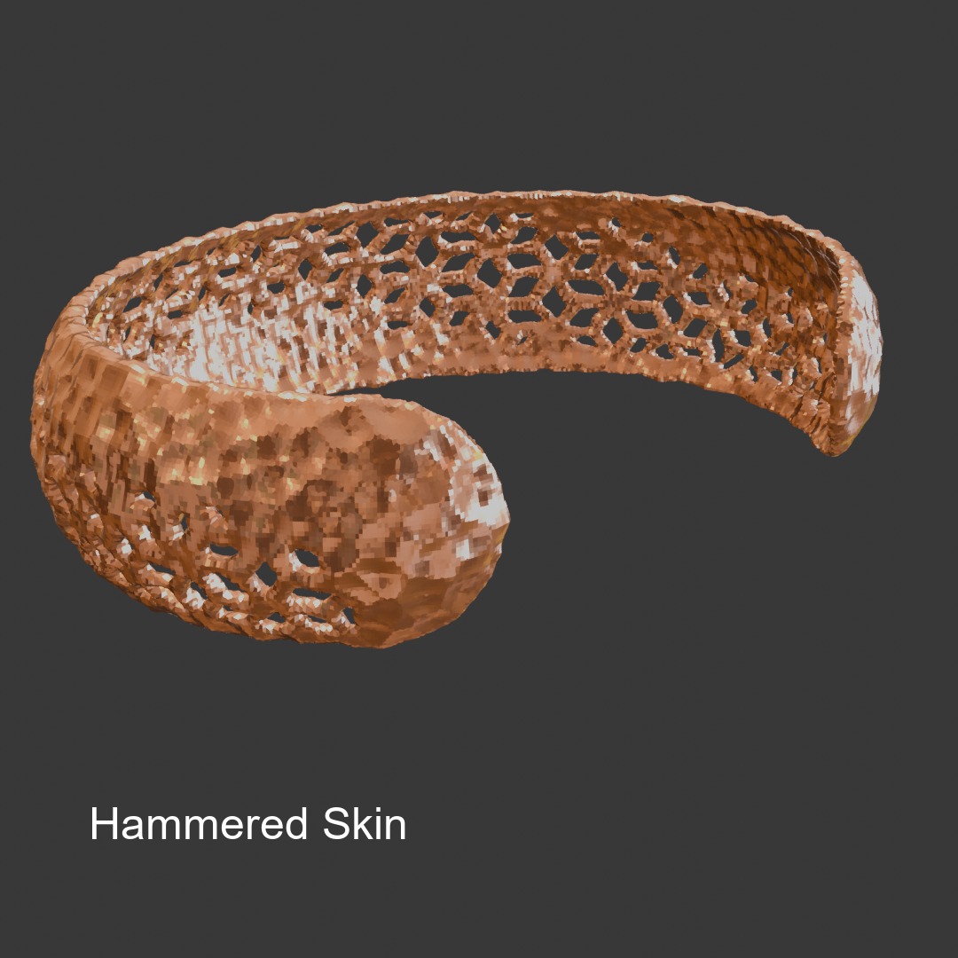 Bangle 009 3D print model_11