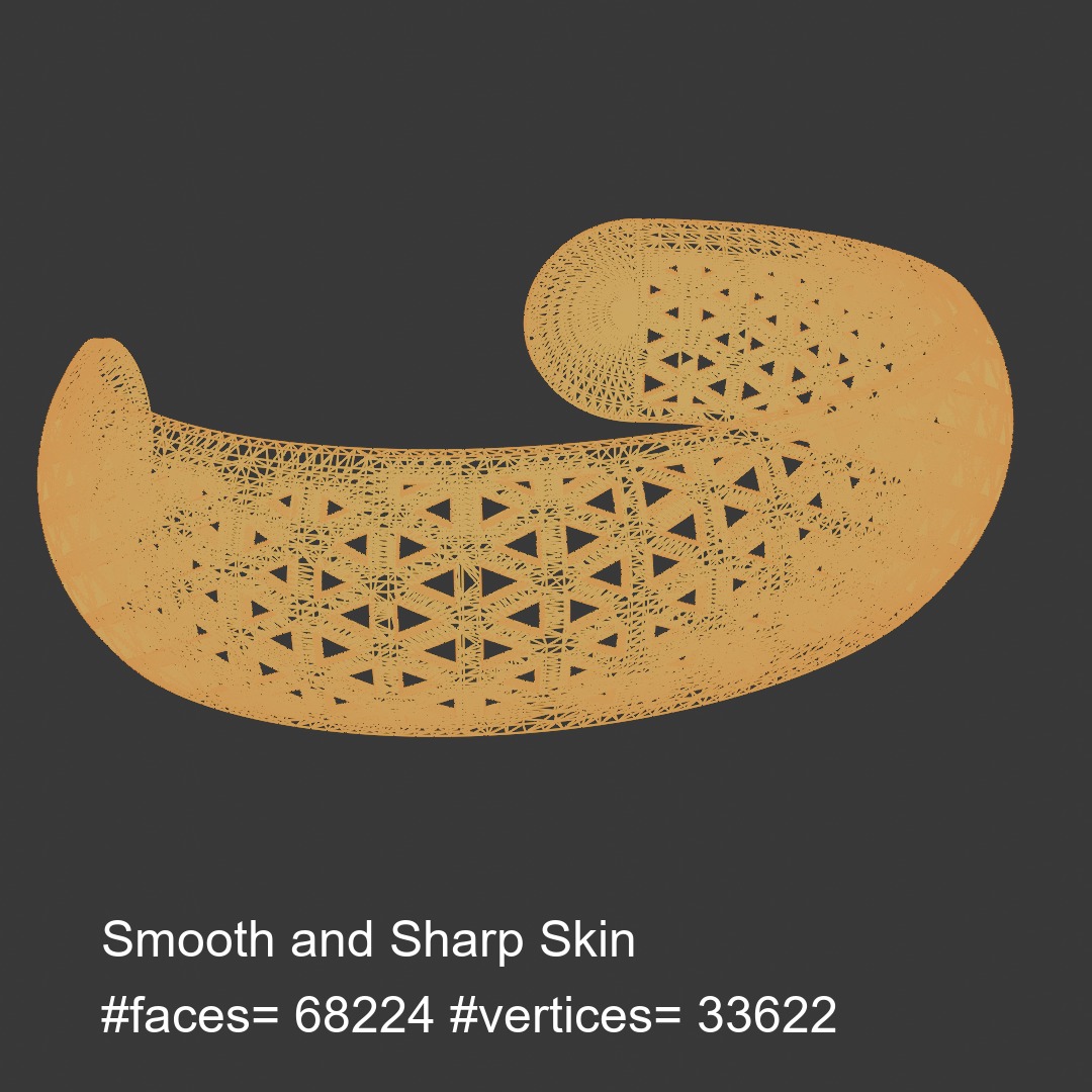 Bangle 006 3D print model_4