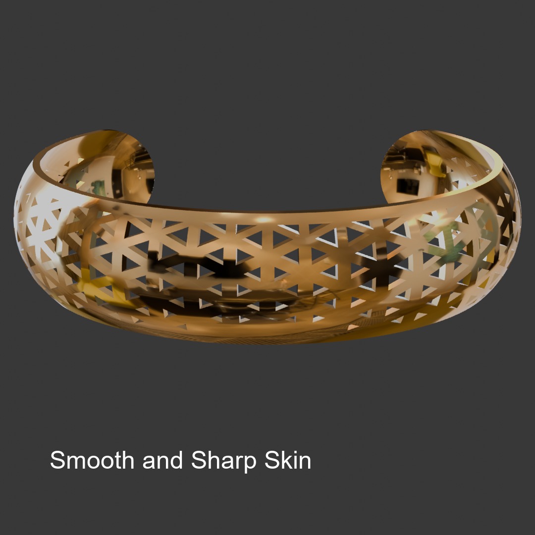 Bangle 006 3D print model_2