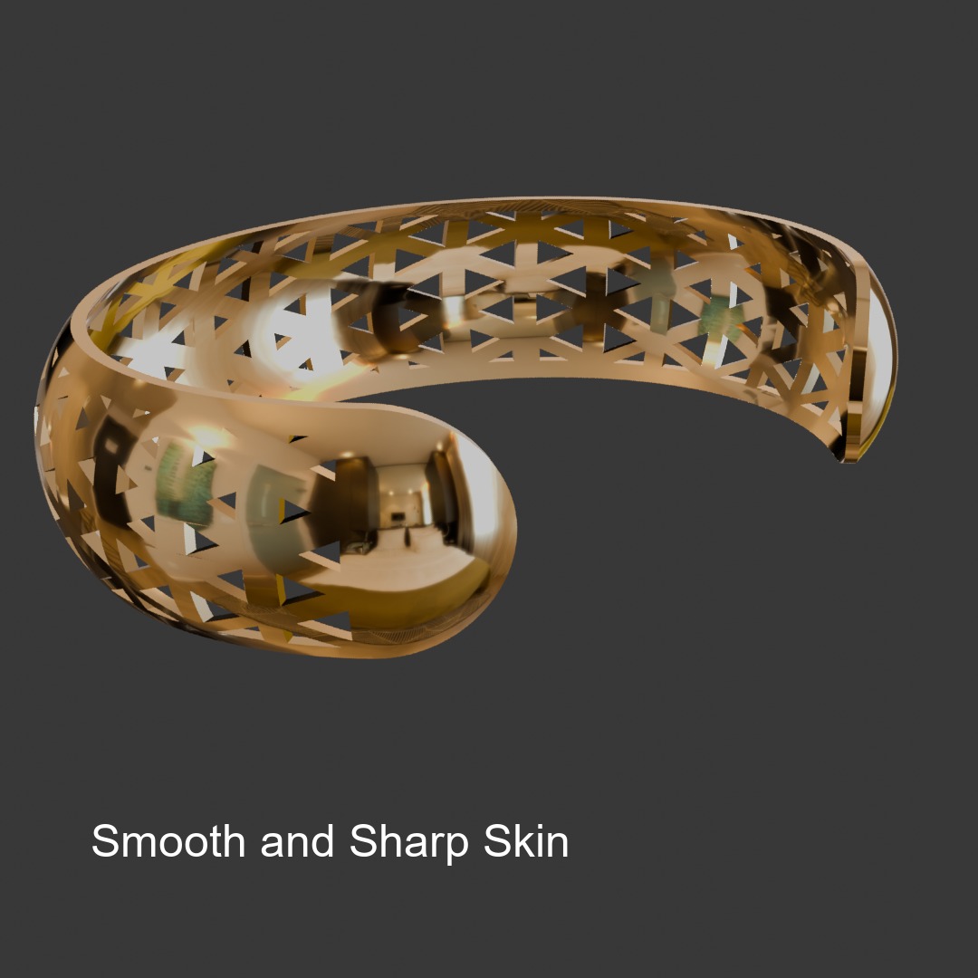 Bangle 005 3D print model_1