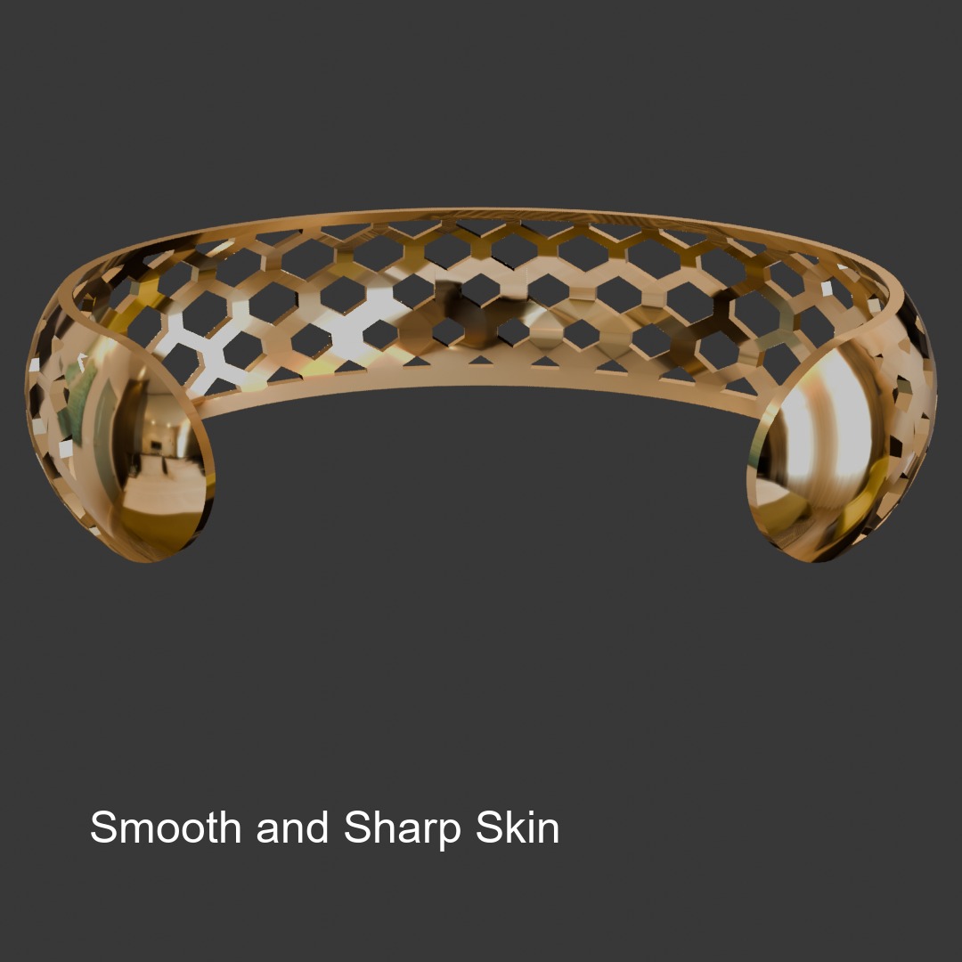 Bangle 003 3D print model_3
