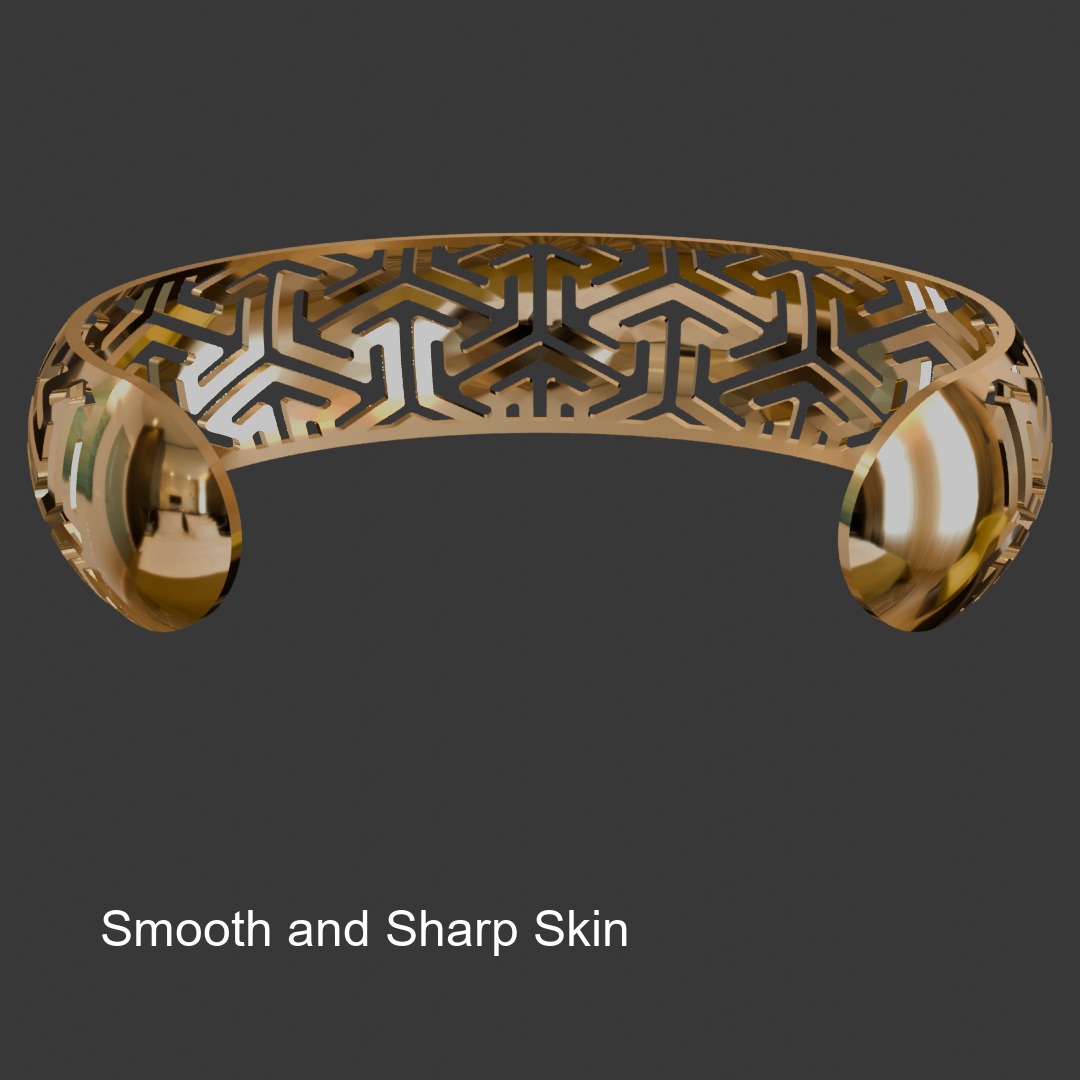 Bangle 002 3D print model_3