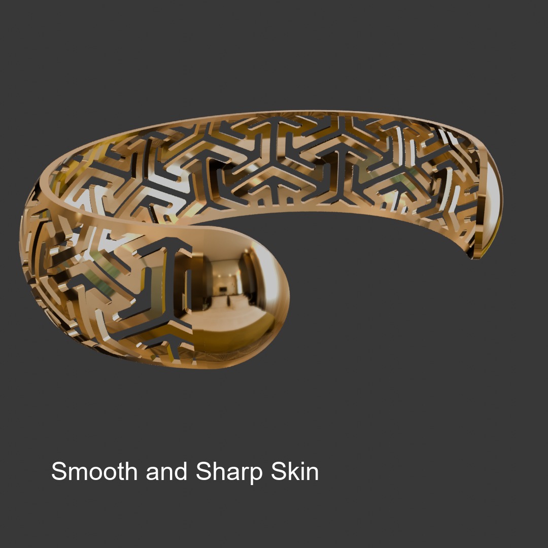 Bangle 002 3D print model_1