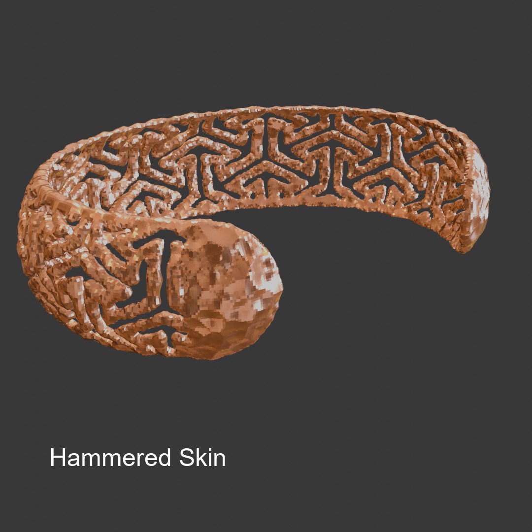 Bangle 002 3D print model_11