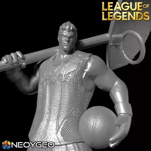 DARIUS DUNKMASTER - LEAGUE OF LEGENDS 3D print model