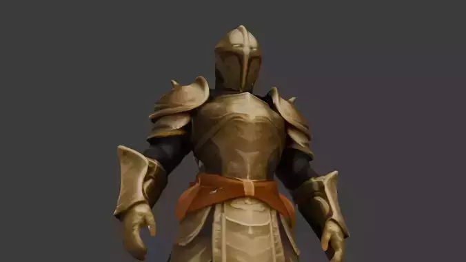 Golden Knight - Stylyzed