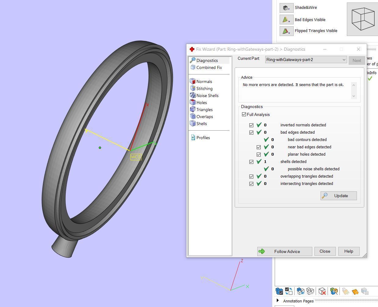 Wedding rings Free 3D print model_15