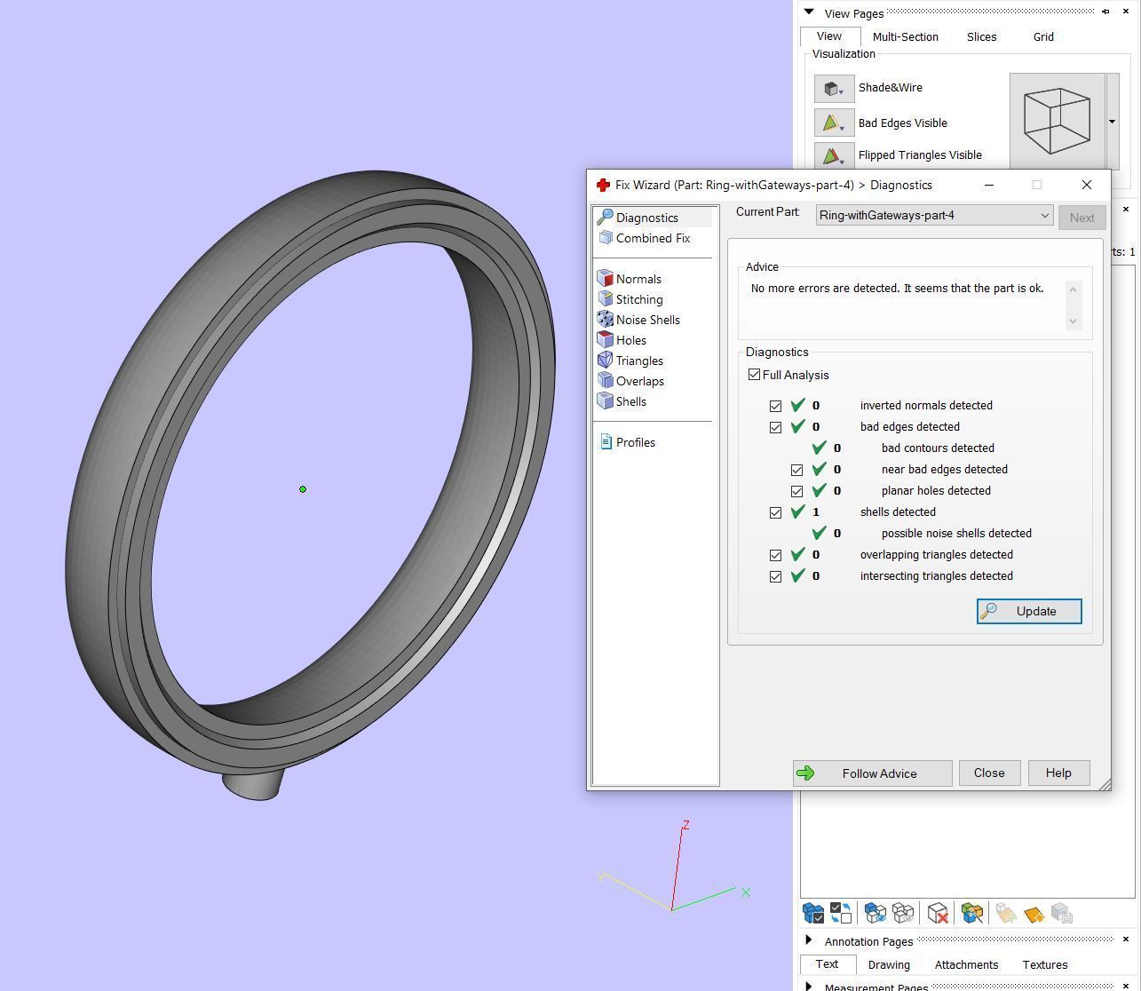 Wedding rings Free 3D print model_17