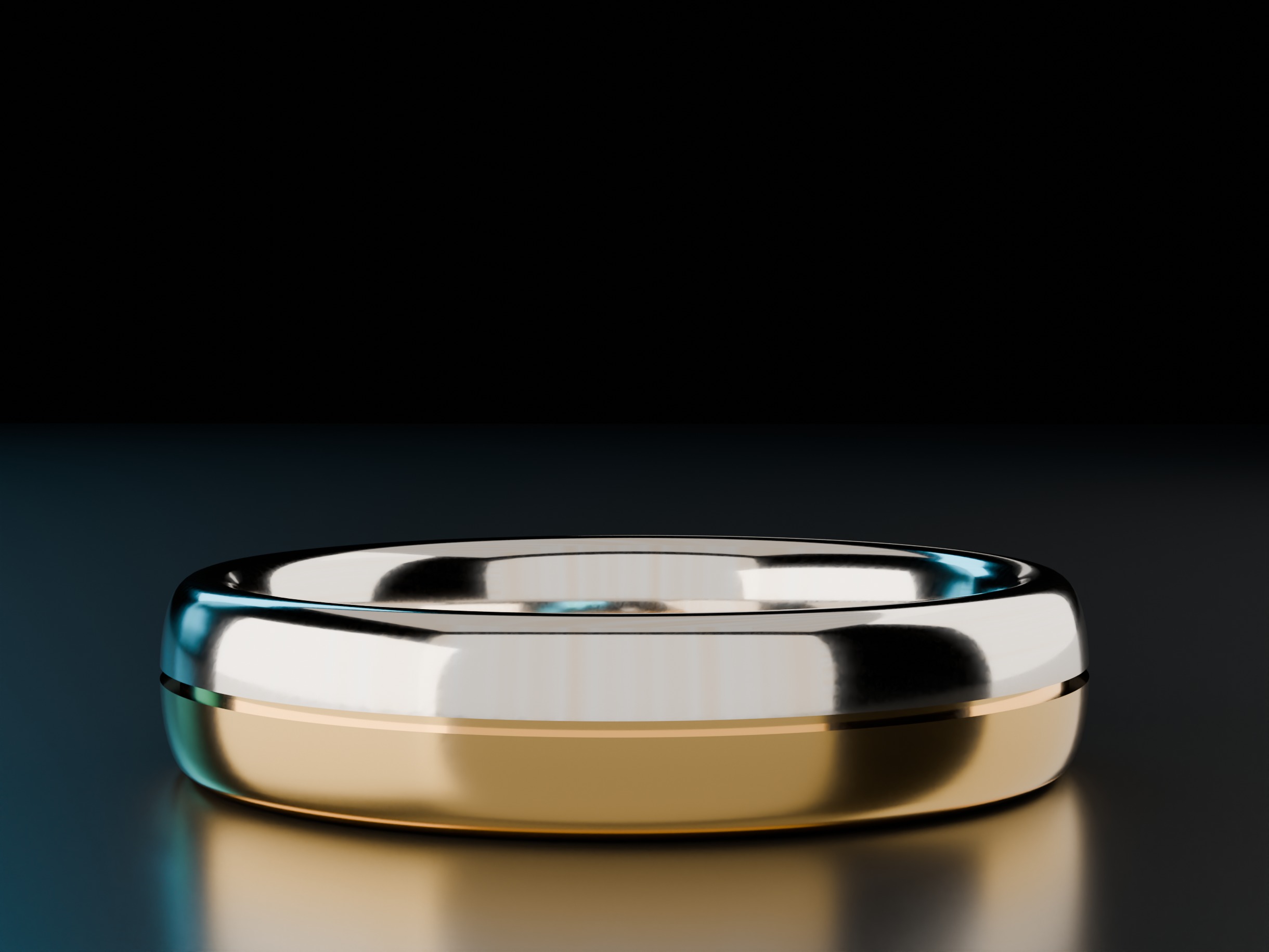 Wedding rings Free 3D print model_12