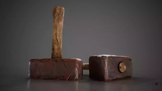 Game-Ready Blacksmith Hammer