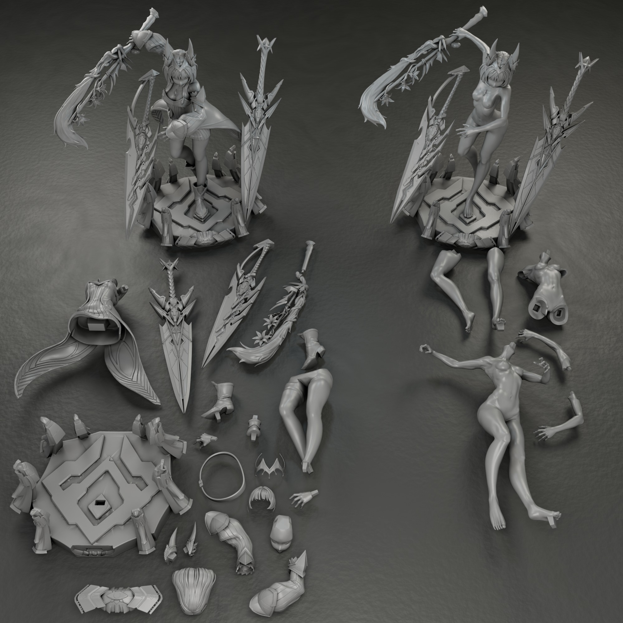 NIA - xenoblade chronicles 3 3D print model_12