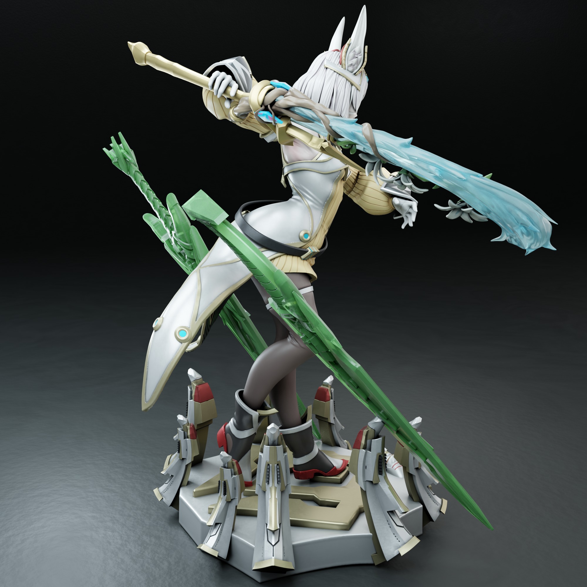 NIA - xenoblade chronicles 3 3D print model_3