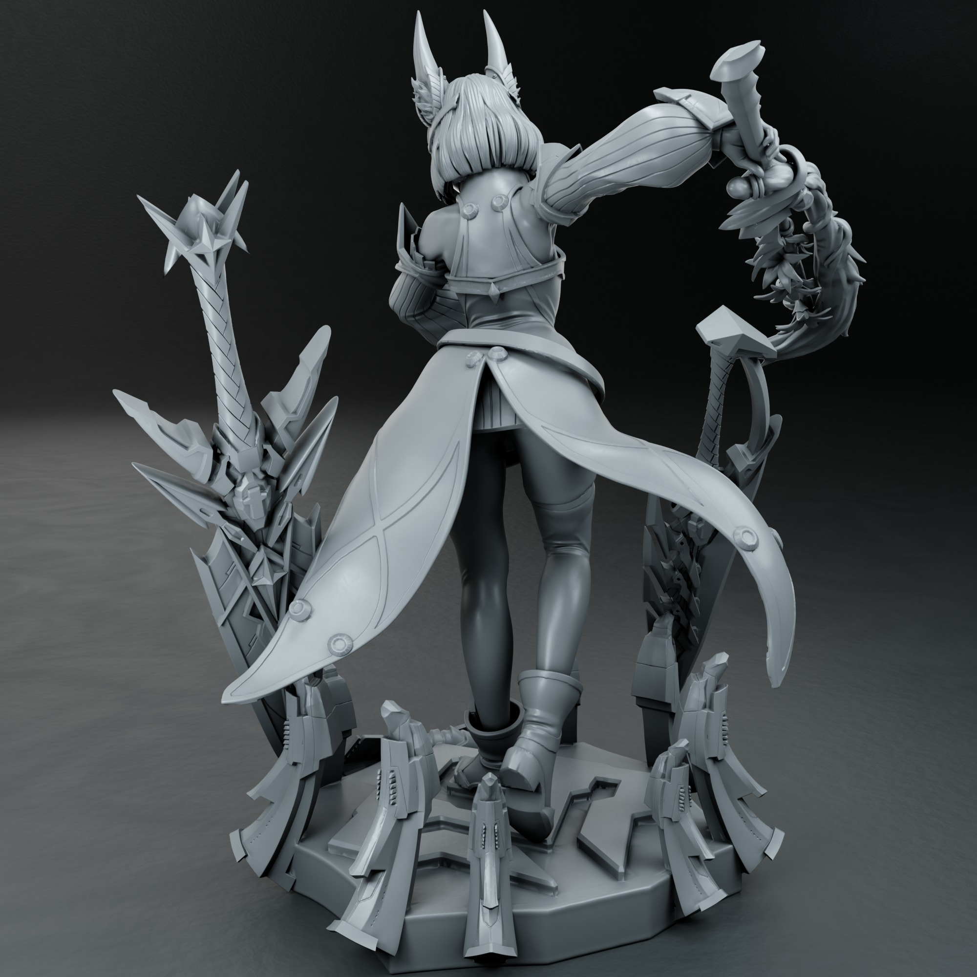 NIA - xenoblade chronicles 3 3D print model_7