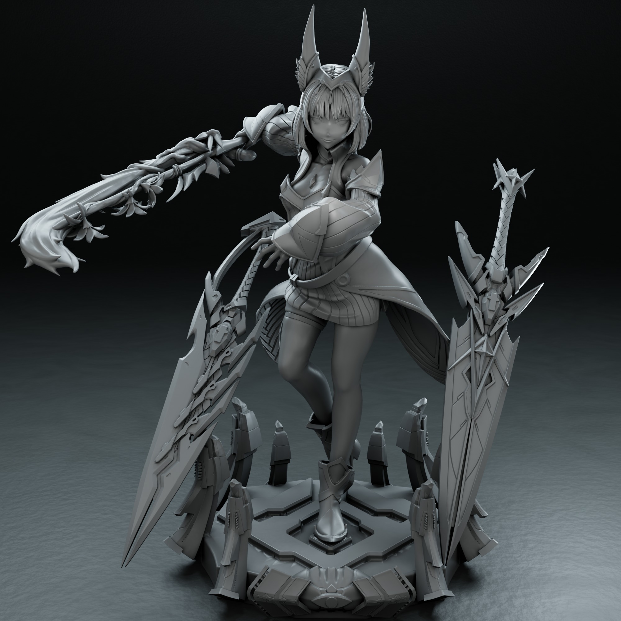 NIA - xenoblade chronicles 3 3D print model_8