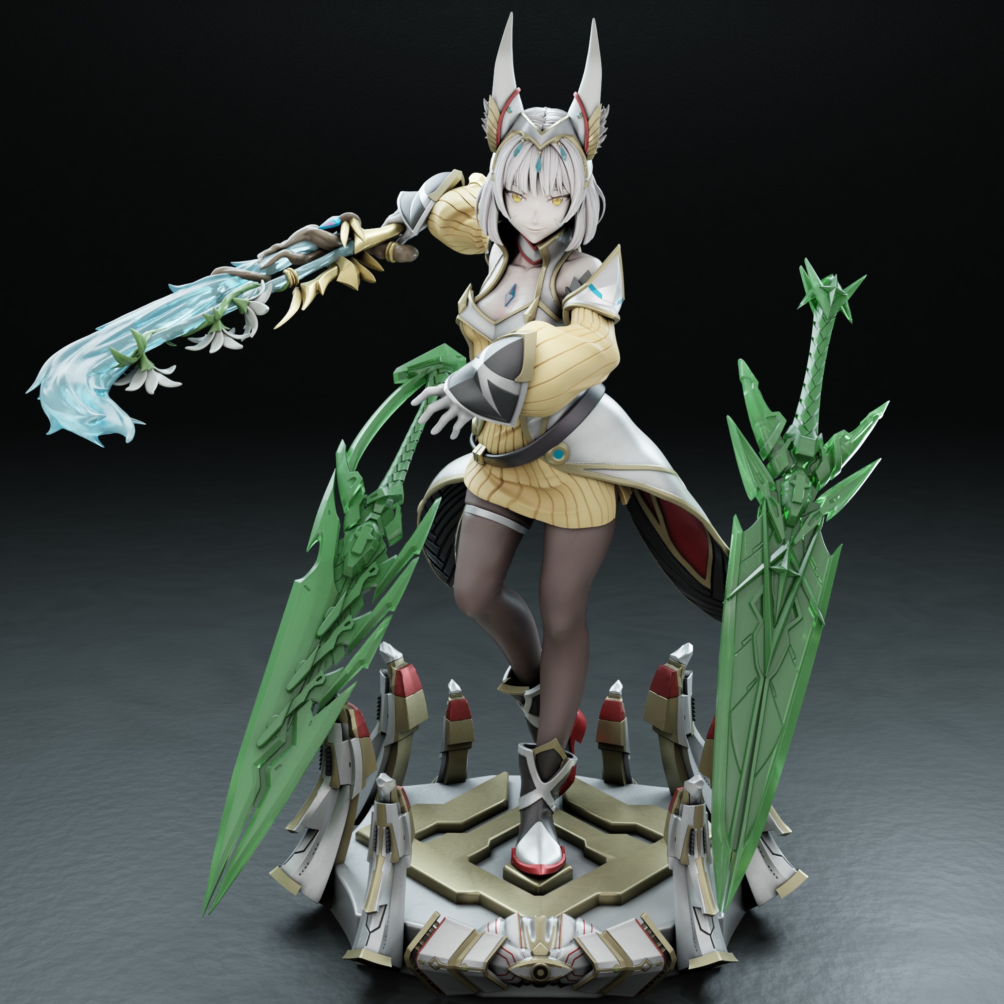 NIA - xenoblade chronicles 3 3D print model_1