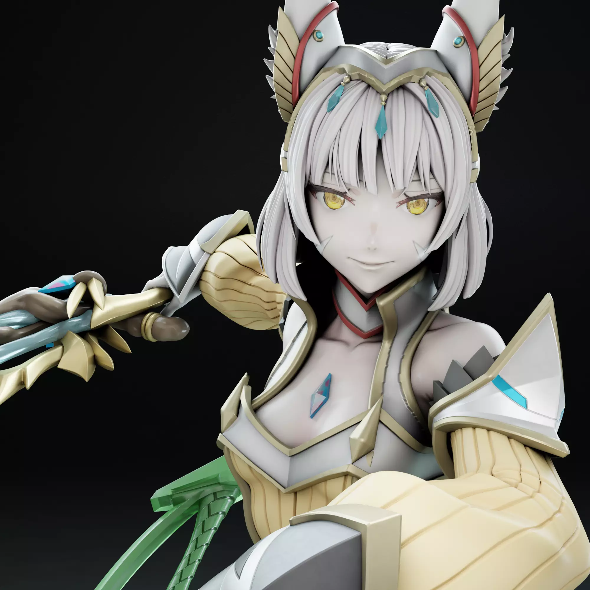 NIA - xenoblade chronicles 3 3D print model_0