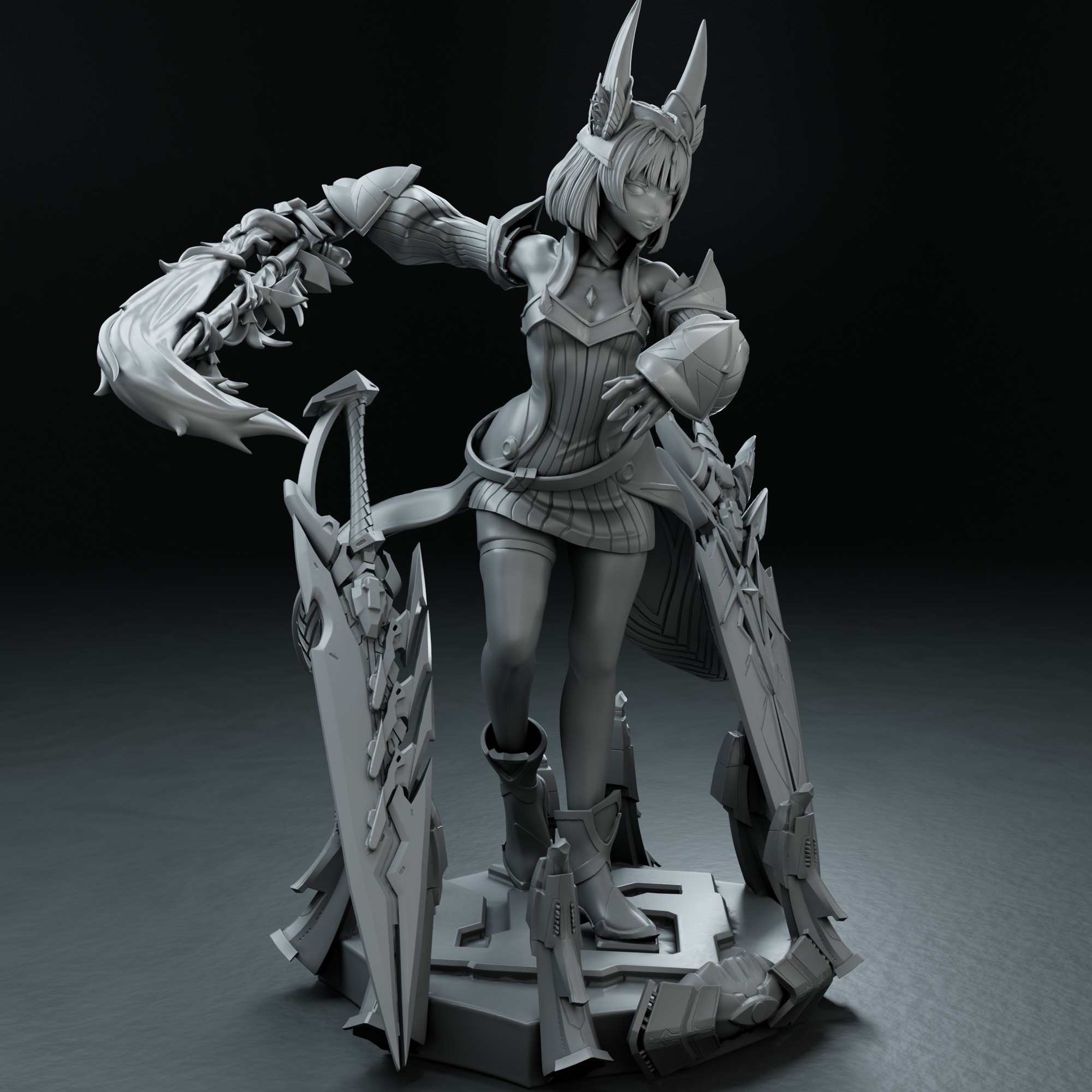 NIA - xenoblade chronicles 3 3D print model_10
