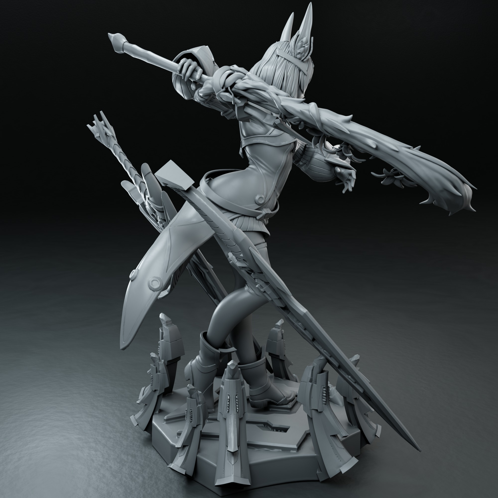 NIA - xenoblade chronicles 3 3D print model_9