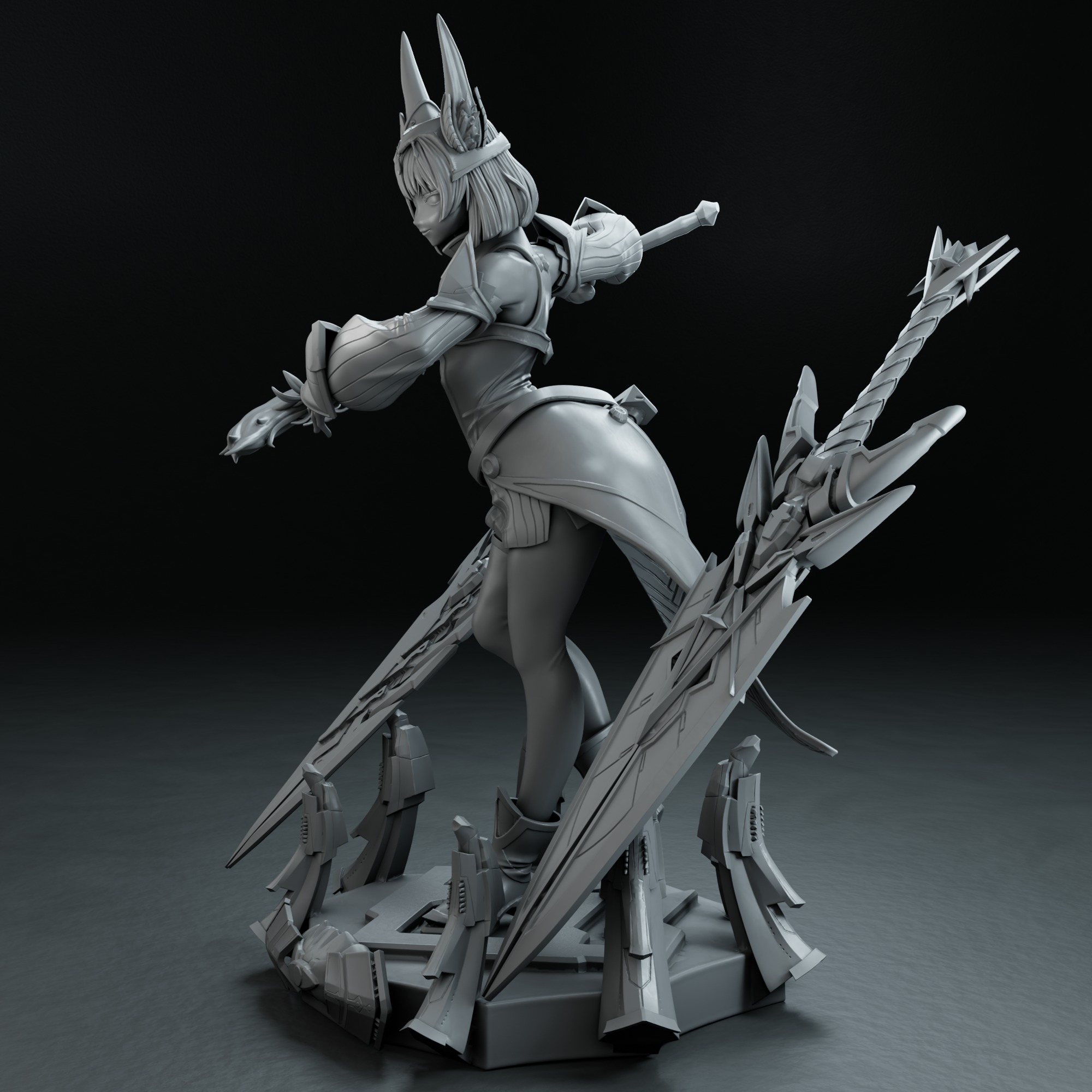 NIA - xenoblade chronicles 3 3D print model_6