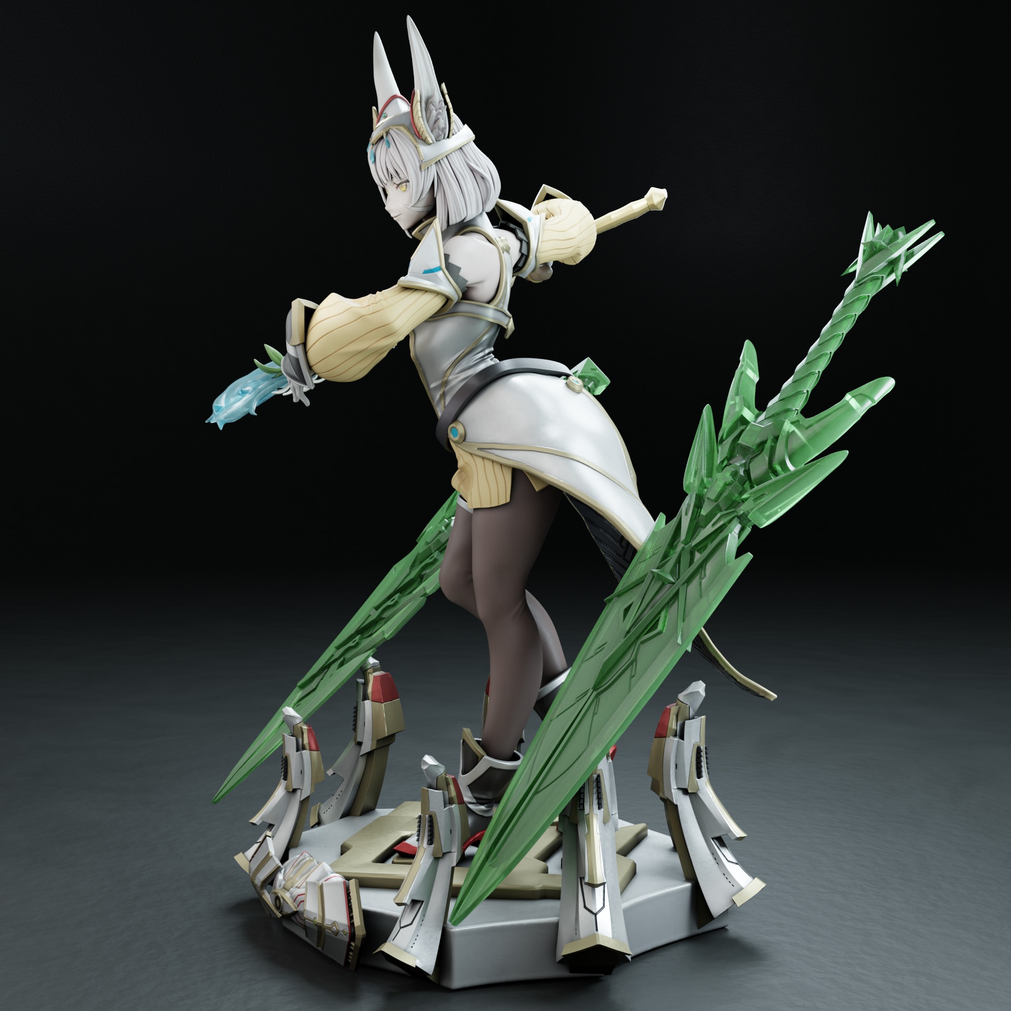NIA - xenoblade chronicles 3 3D print model_4