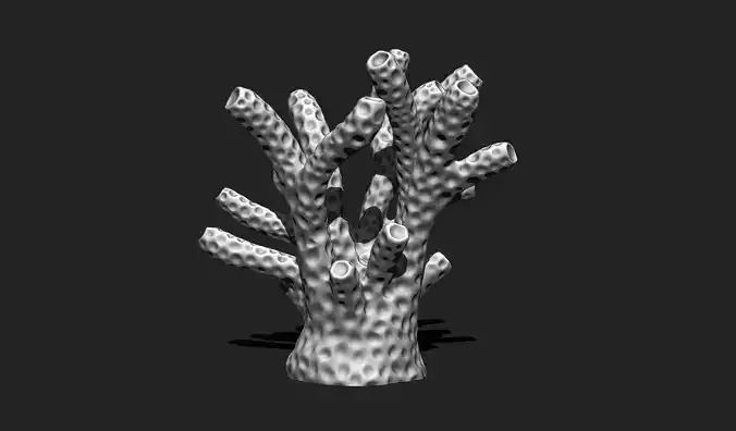 Coral 6 for 3D Printing - STL 3D Print - Aquarium - Home Decor 3D print model
