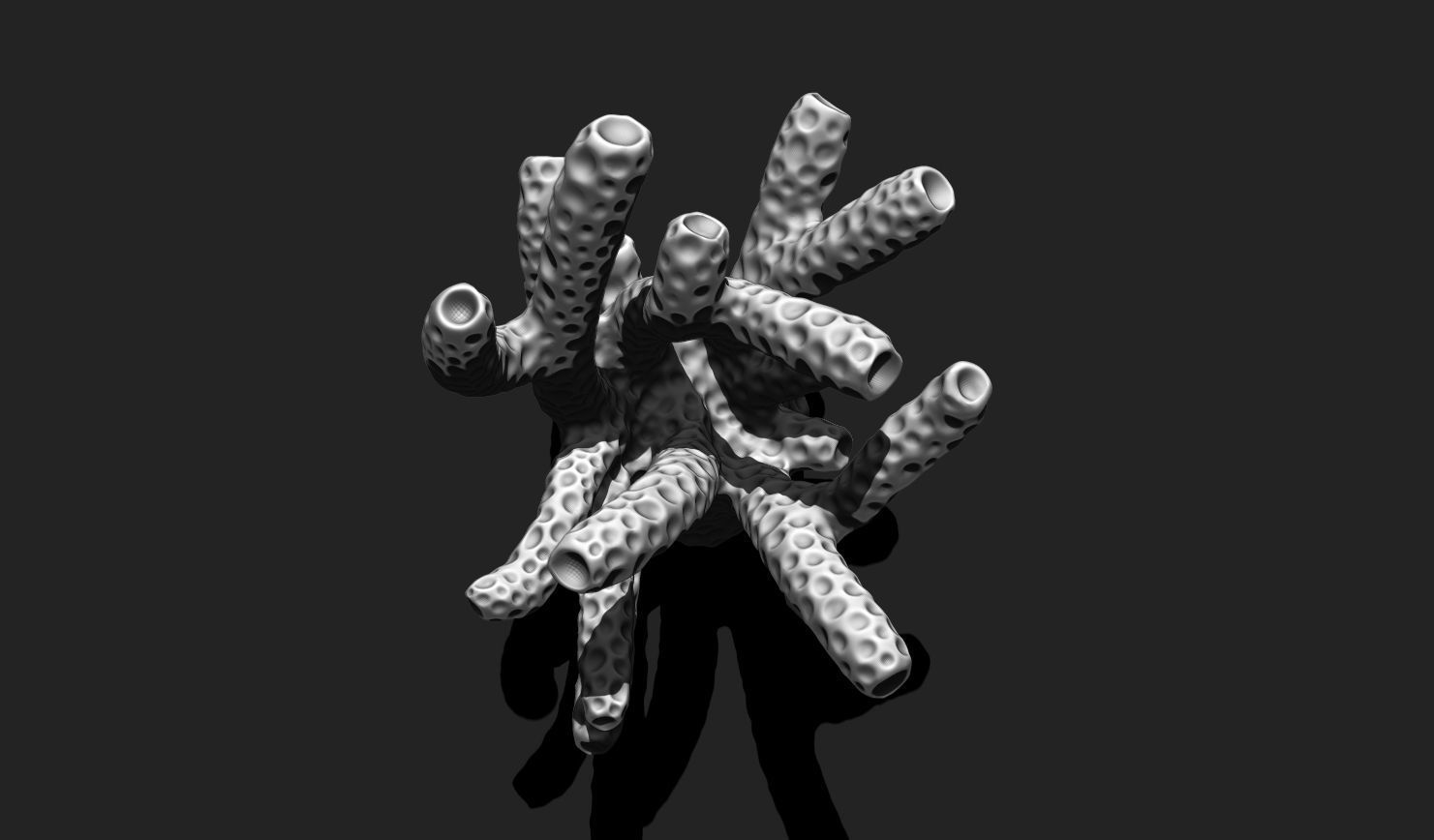 Coral 6 for 3D Printing - STL 3D Print - Aquarium - Home Decor 3D print model_12