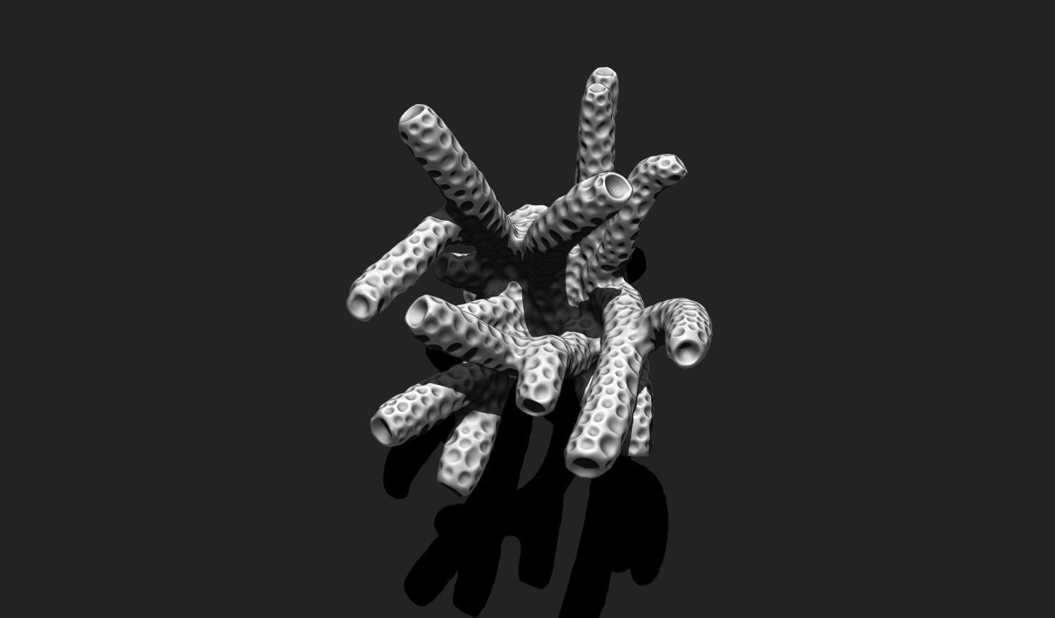 Coral 6 for 3D Printing - STL 3D Print - Aquarium - Home Decor 3D print model_14