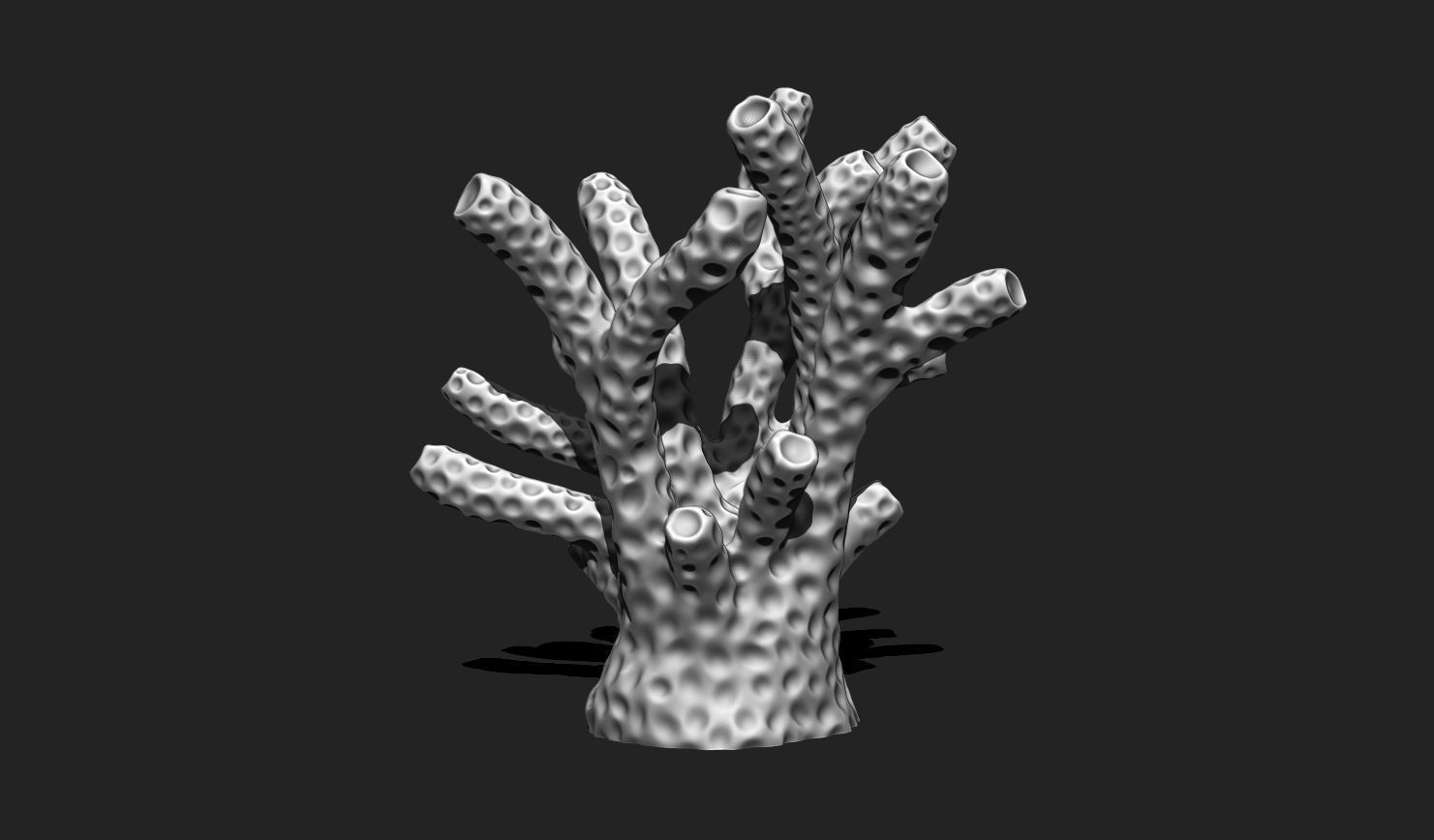 Coral 6 for 3D Printing - STL 3D Print - Aquarium - Home Decor 3D print model_7