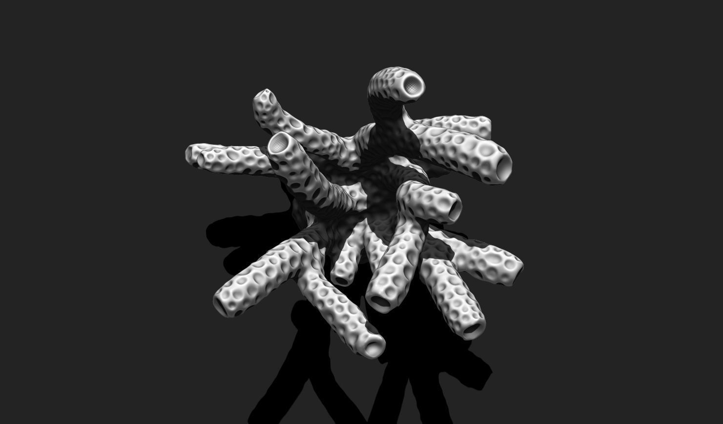 Coral 6 for 3D Printing - STL 3D Print - Aquarium - Home Decor 3D print model_13