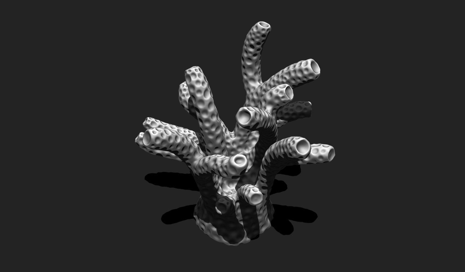 Coral 6 for 3D Printing - STL 3D Print - Aquarium - Home Decor 3D print model_15