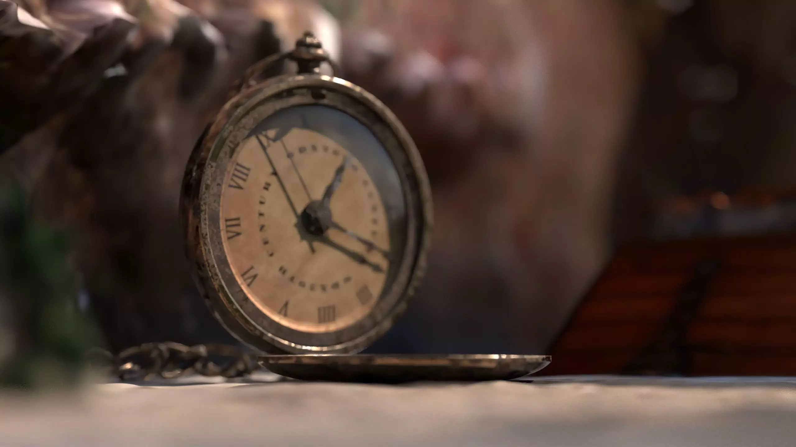 old pocket watch 3D model
