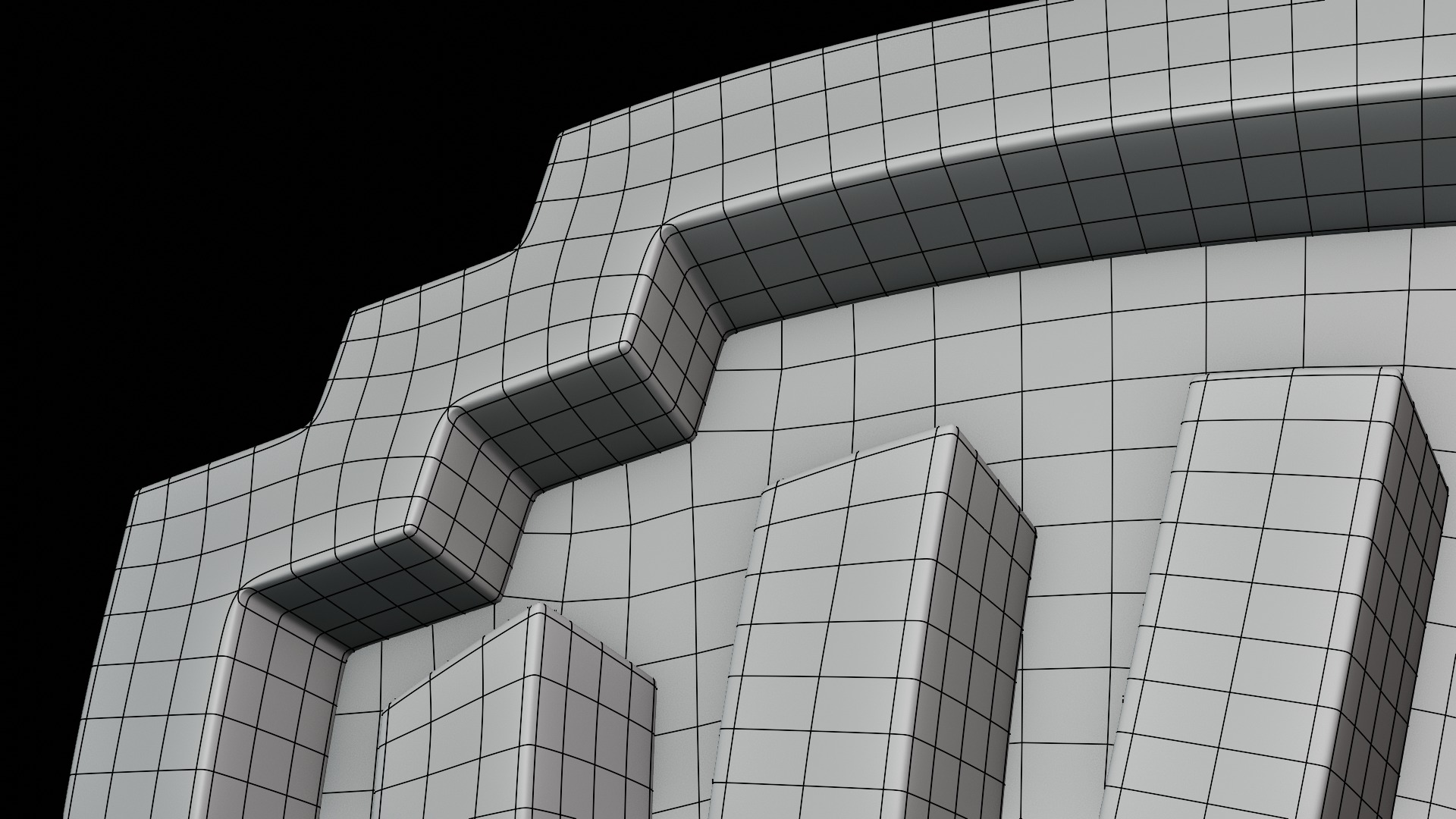 Warner Brothers Pictures Shield 2024 3D model_3