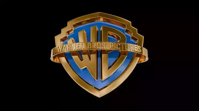 Warner Brothers Pictures Shield 2024 3D model