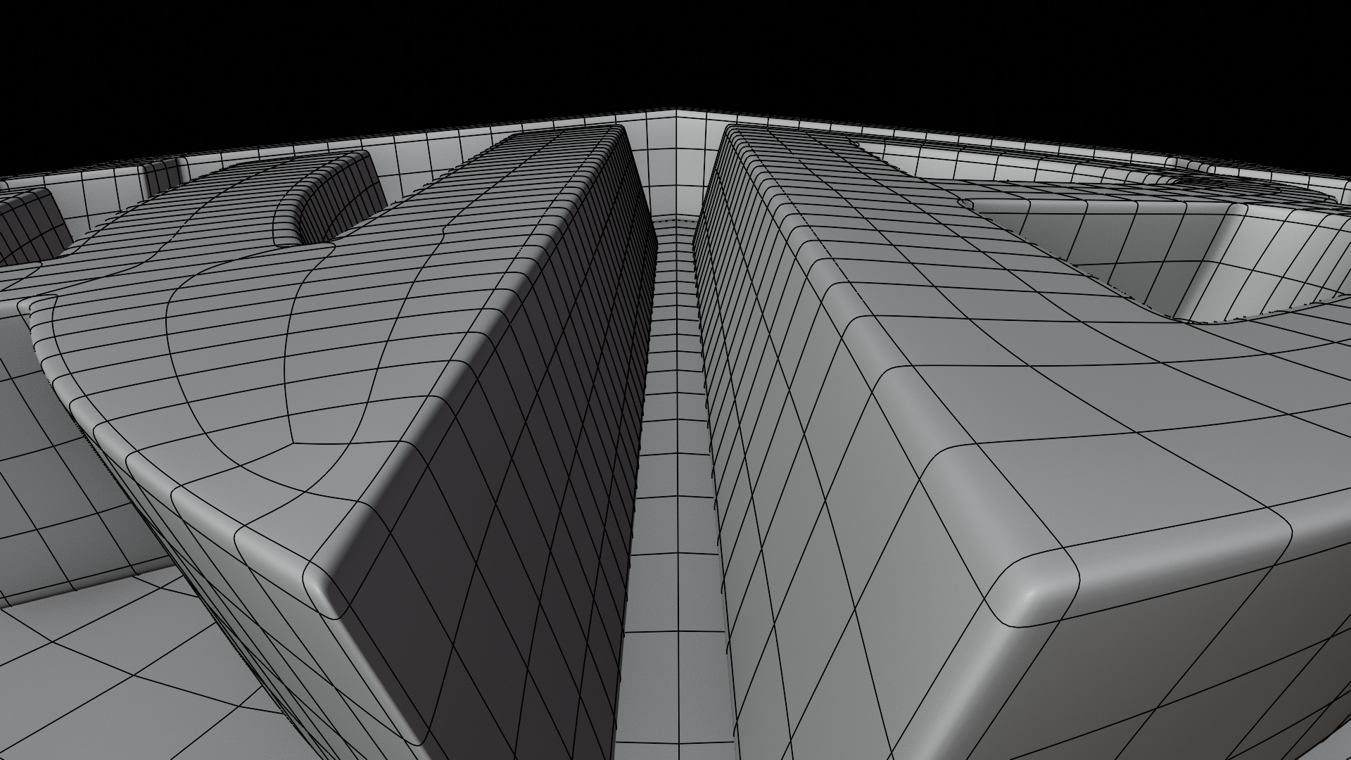 Warner Brothers Pictures Shield 2024 3D model_9