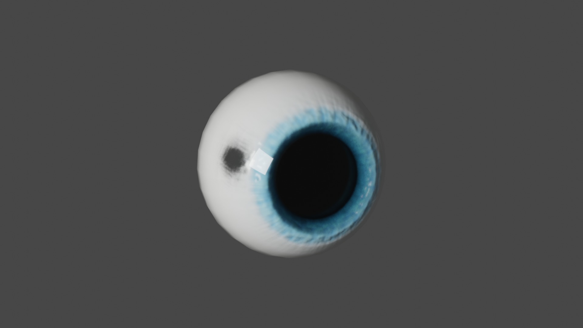 3D model eye Free low-poly 3D model_1