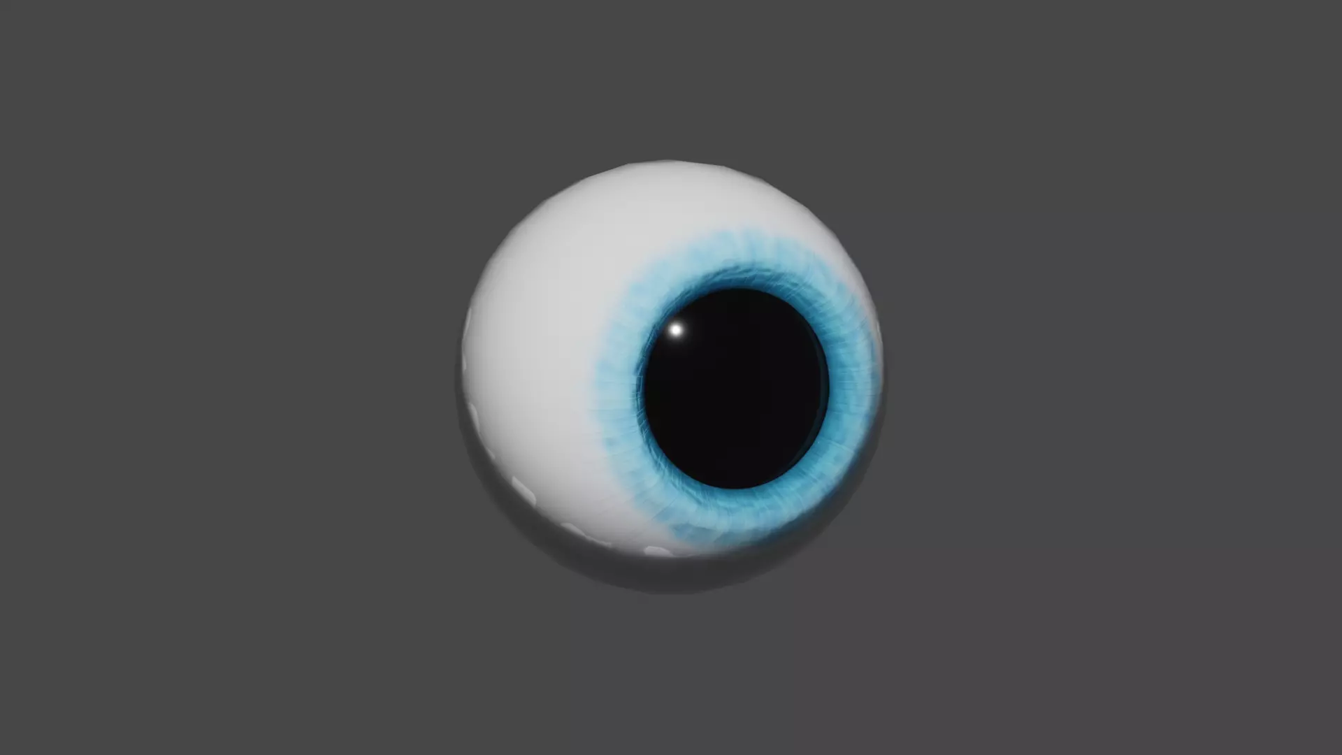 3D model eye Free low-poly 3D model_0