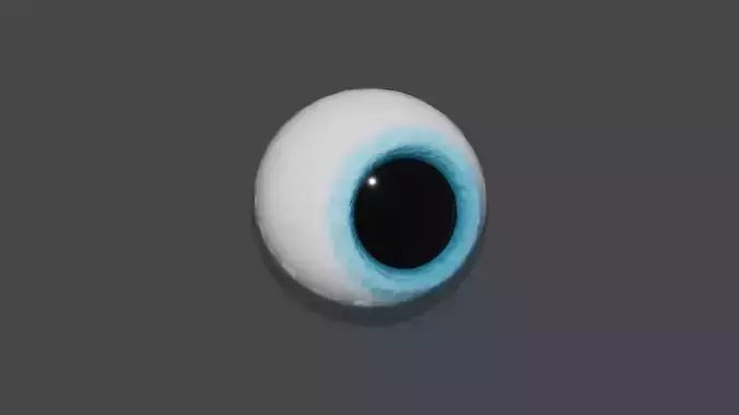 3D model eye