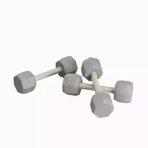 Concrete Dumbbell 04