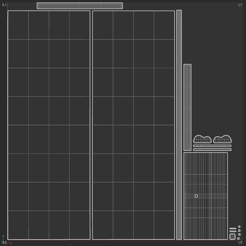Exhibition Stand Mockup 3D model_10