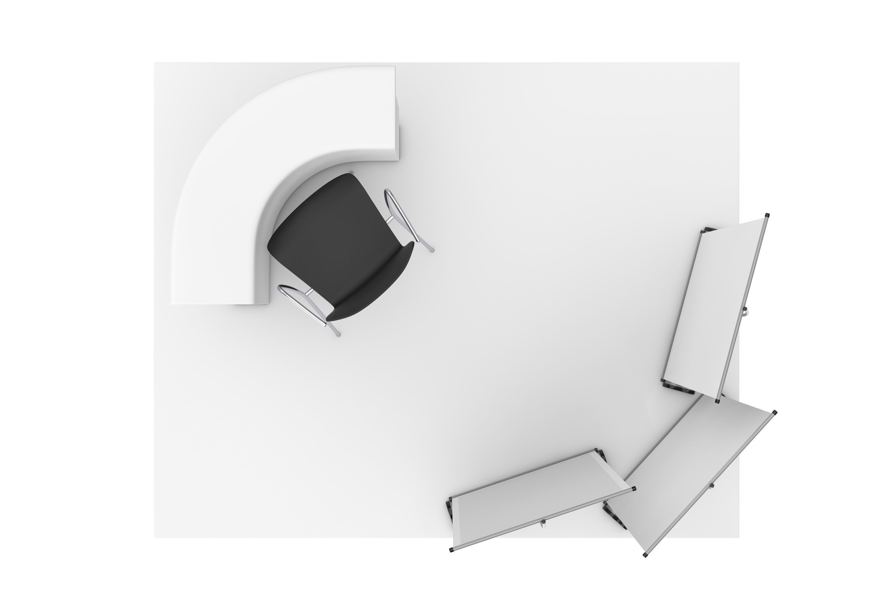 Exhibition Stand Mockup 3D model_4