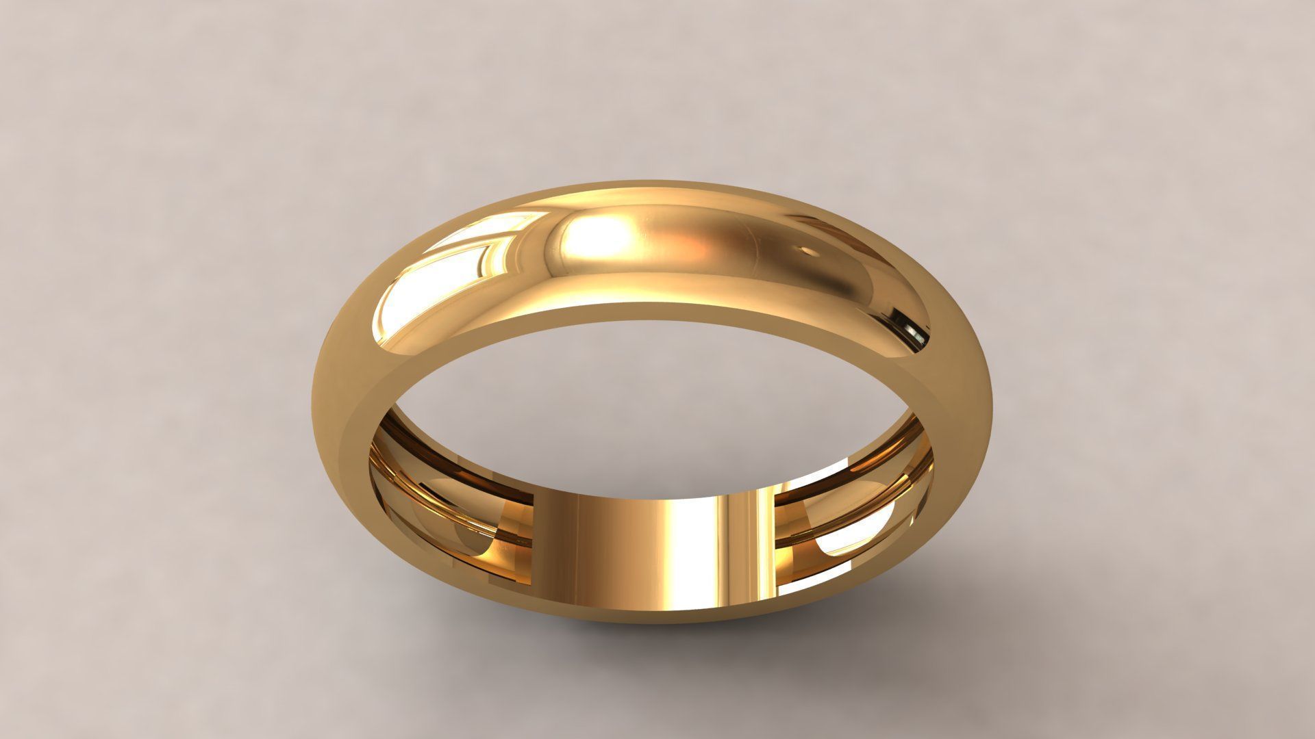 Simple Women Ring 3D print model Free 3D print model_11